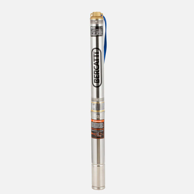 Bomba Sumergible Pozo Profundo 3″ 0,75HP BERCATTI 3BDM2.5/15