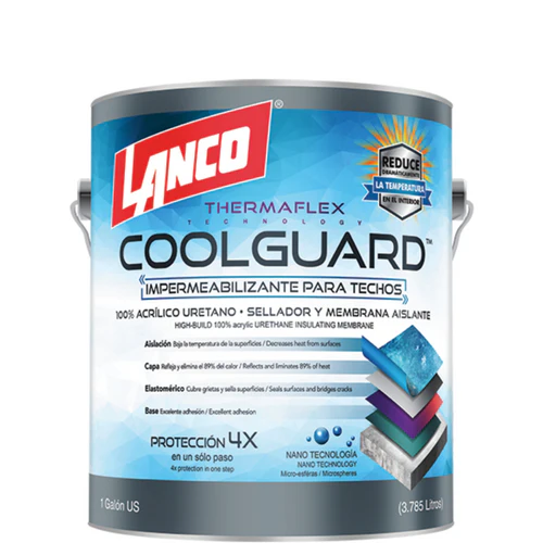 Lanco Sellador de Techos Coolguard (Disponible en 3 Colores)