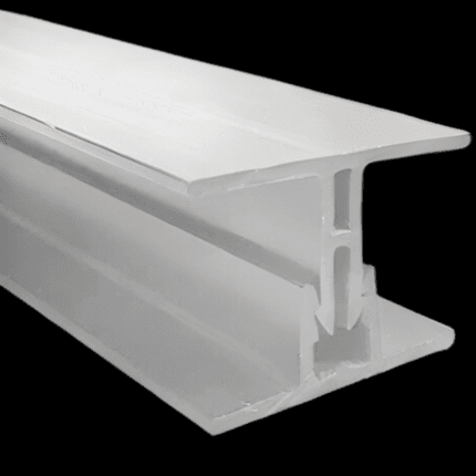 PERFIL EXT ALUM UNIÓN BLANCO P-UV-4 2,5