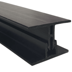 PERFIL EXT PVC FULLTECH UNIÓN NEGRO PE4 5