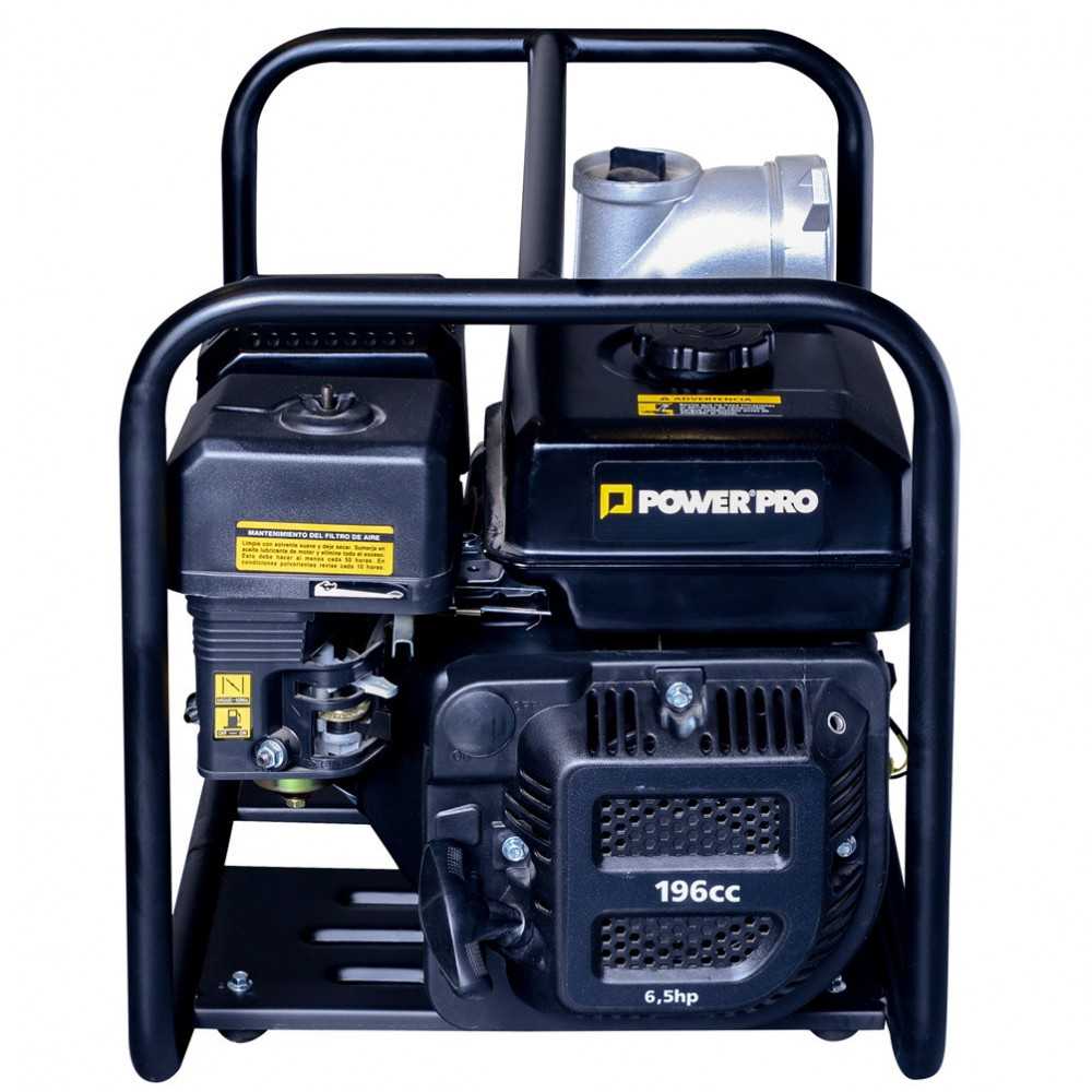 Motobomba Gasolina 3" X 3" Aguas Limpias 5.4HP GWP30 Power Pro